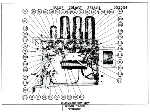 4G22D 'Hi Fidelity' Ch=4G2; Admiral brand (ID = 1818642) Reg-Riprod