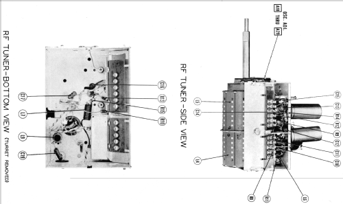 4H116A, 4H116B Ch= 30B1, 30C1, 30D1, 4H1; Admiral brand (ID = 1434395) TV Radio