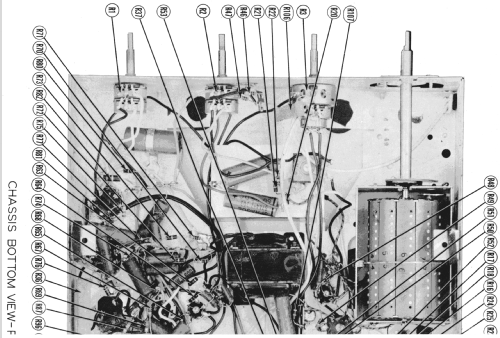 4H116A, 4H116B Ch= 30B1, 30C1, 30D1, 4H1; Admiral brand (ID = 1434419) TV-Radio