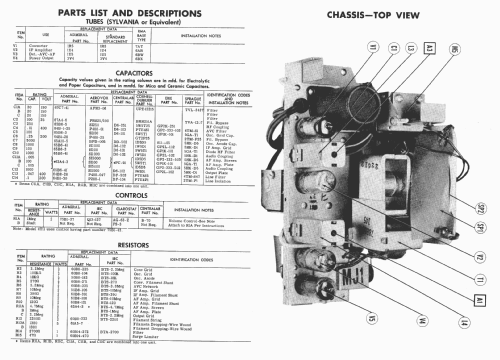 4T11 Ch= 4T1; Admiral brand (ID = 481236) Radio