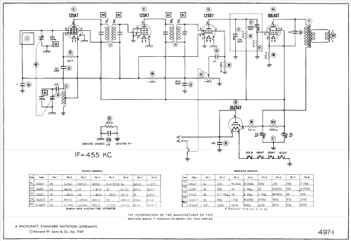 5 R 11 Ch = 5 R 1; Admiral brand (ID = 355572) Radio