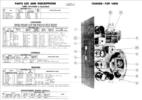 5 R 11 Ch = 5 R 1; Admiral brand (ID = 355573) Radio