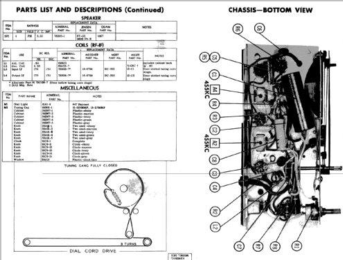 5E38 Ch= 5E3; Admiral brand (ID = 303130) Radio