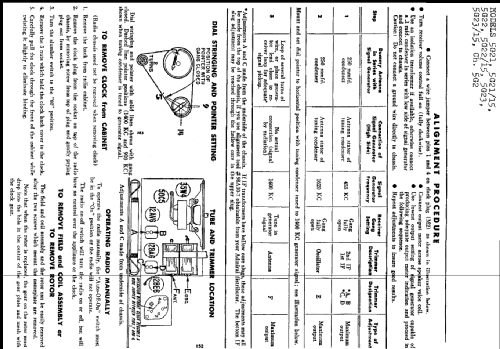 5G21/15 Ch= 5G2; Admiral brand (ID = 220532) Radio