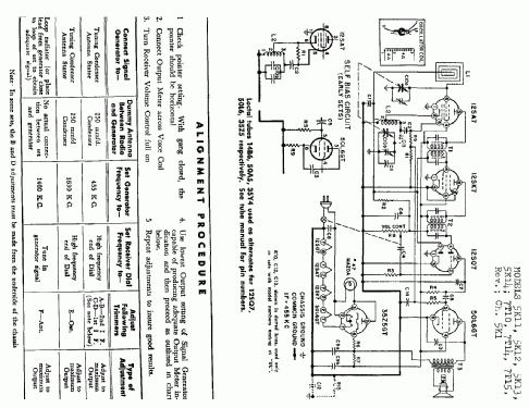 5K12 Ch= 5K1; Admiral brand (ID = 459518) Radio