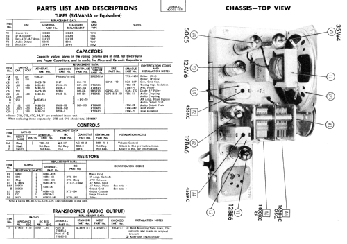 5L22 Ch= 5L2; Admiral brand (ID = 351436) Radio