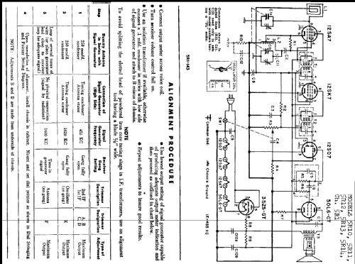 5R10N Ch= 5R1; Admiral brand (ID = 220667) Radio