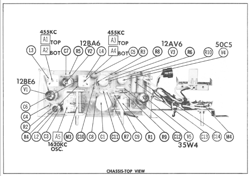 5RP42 Ch= 5RP4A; Admiral brand (ID = 2527417) Radio