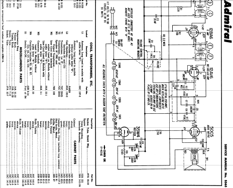 5T31 Ch= 5T3; Admiral brand (ID = 1119673) Radio