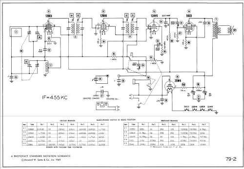 5W12 Ch= 5W1; Admiral brand (ID = 352310) Radio