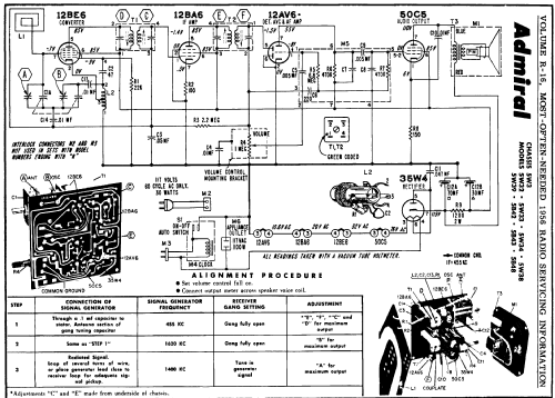 5W39 Ch= 5W3; Admiral brand (ID = 123554) Radio