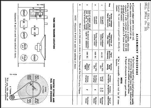 5X12 UL Ch= 5X1; Admiral brand (ID = 261056) Radio