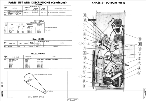 6A21 Ch= 6A2; Admiral brand (ID = 352285) Radio