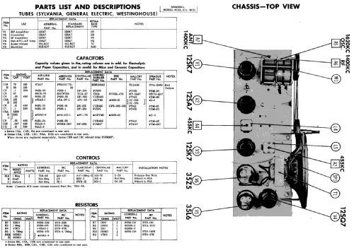 6C22A Ch= 6C2A; Admiral brand (ID = 303150) Radio