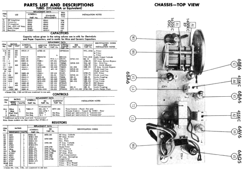 6N25 Ch= 5R2; Admiral brand (ID = 360511) Radio