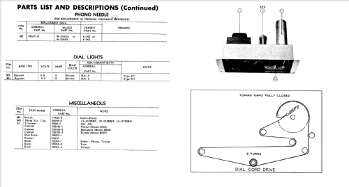 6N27 Ch= 5R2; Admiral brand (ID = 360525) Radio