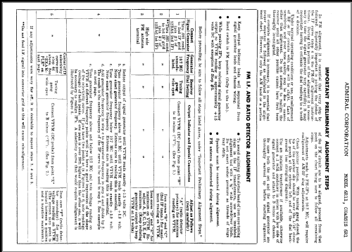 6R11 Ch= 6R1; Admiral brand (ID = 321925) Radio