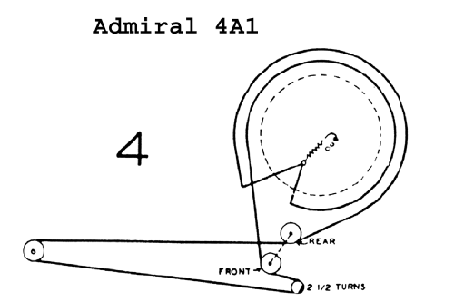 6T04 Ch=4A1; Admiral brand (ID = 243144) Radio