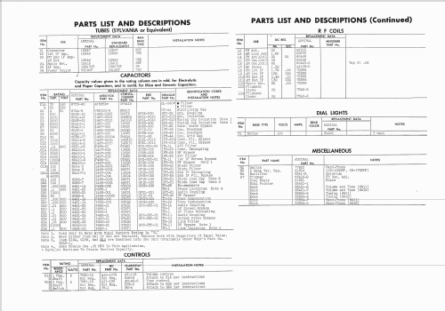 6W12 Ch= 6W1; Admiral brand (ID = 1406048) Radio