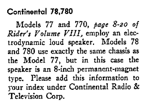 78 ; Admiral brand (ID = 465195) Car Radio
