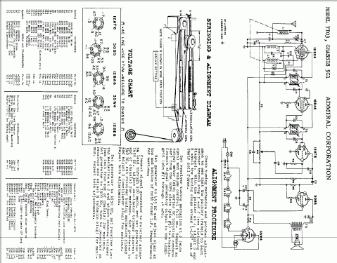 7 T 03E Ch= 5C1; Admiral brand (ID = 314903) Radio