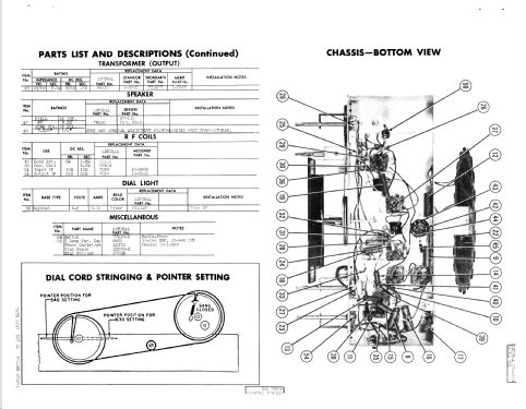 7C62 Ch= 6M1; Admiral brand (ID = 358211) Radio