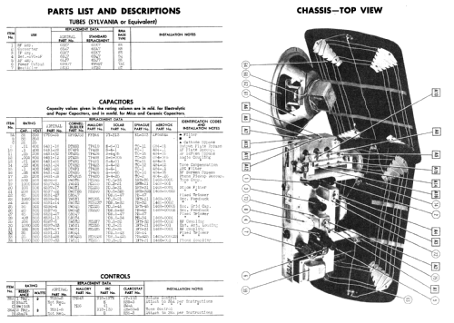 7C63 Ch= 7C1; Admiral brand (ID = 357542) Radio