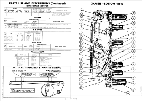 7RT42 Ch= 6L1; Admiral brand (ID = 899342) Radio