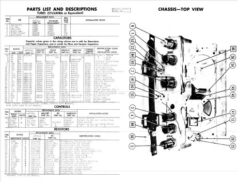 7RT43 Ch= 6L1; Admiral brand (ID = 899345) Radio