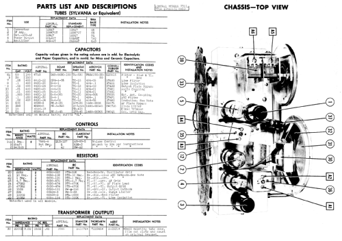 7T01 Ch= 5N1; Admiral brand (ID = 357281) Radio