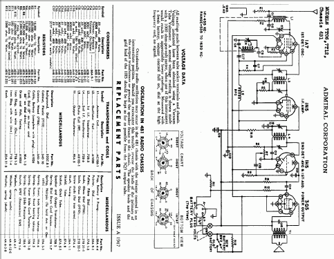 7T06 CH= 4B1; Admiral brand (ID = 309471) Radio