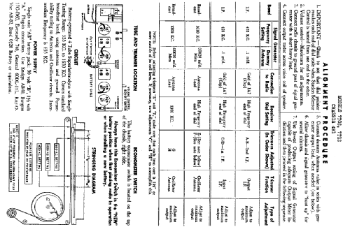 7T06 CH= 4B1; Admiral brand (ID = 309472) Radio