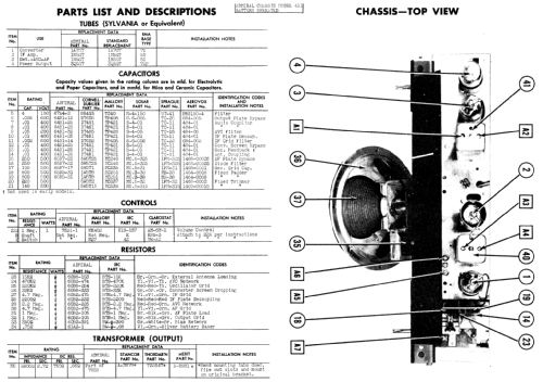 7T06 CH= 4B1; Admiral brand (ID = 358223) Radio