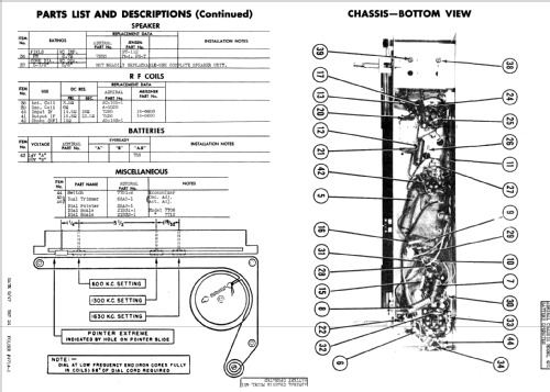 7T06 CH= 4B1; Admiral brand (ID = 358224) Radio