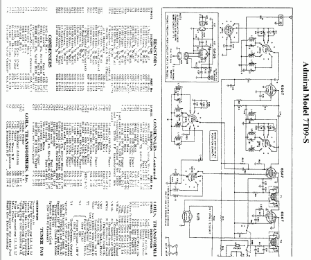 7T09-S Ch= 7A1; Admiral brand (ID = 314938) Radio