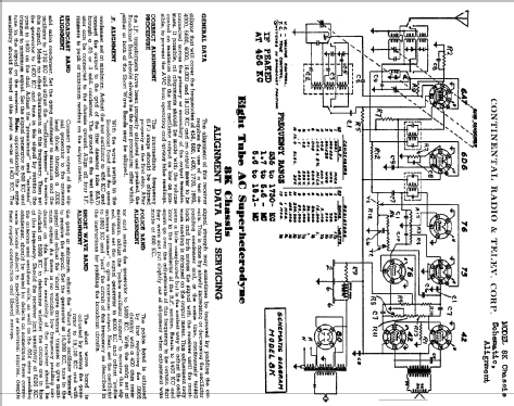 945 Ch= 8K; Admiral brand (ID = 465436) Radio