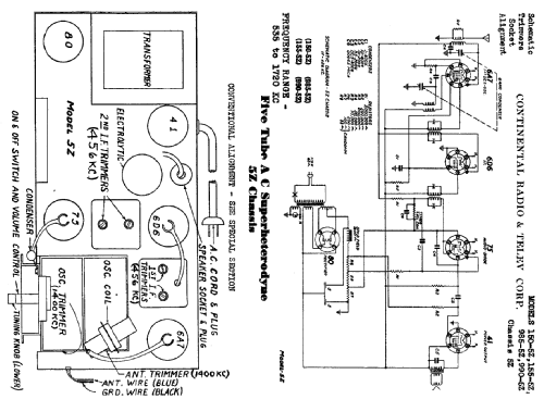 985-5Z Ch= 5Z; Admiral brand (ID = 461074) Radio