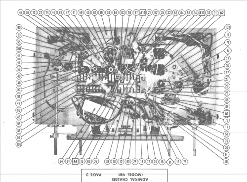 9B14 Ch= 9B1; Admiral brand (ID = 1420536) Radio