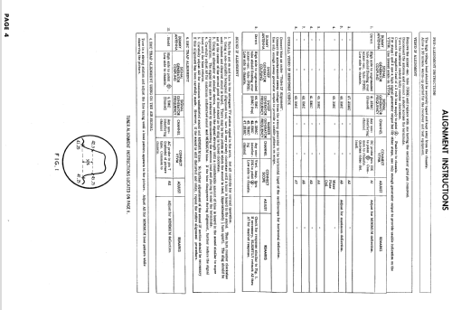 B121F1 Ch= 17G1B; Admiral brand (ID = 999448) Télévision