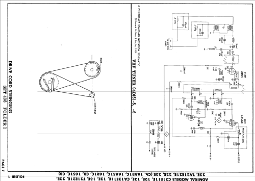 C21E11E Ch= 16S1C; Admiral brand (ID = 880302) Televisore