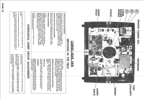 C21E12 Ch= 16E1; Admiral brand (ID = 2570240) Television