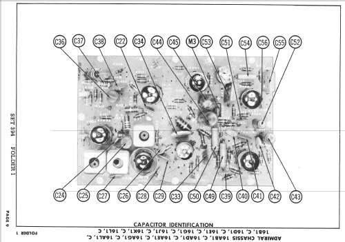 C21E12 Ch= 16E1; Admiral brand (ID = 2570245) Télévision