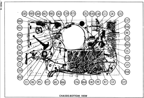 C21E13E Ch= 16S1C; Admiral brand (ID = 880403) Television