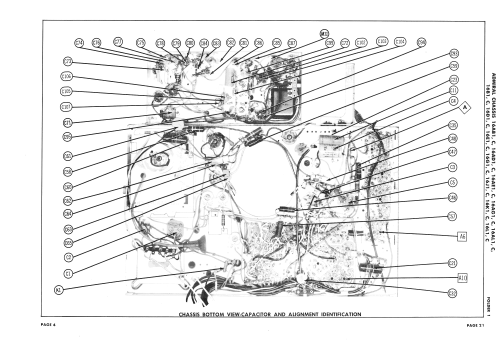 C21E23 Ch= 16E1C; Admiral brand (ID = 2570931) Televisión