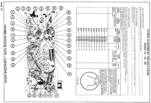 C21G13 Ch= 18B6C; Admiral brand (ID = 925151) Television