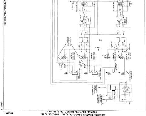 C21G14 Ch= 18B6C; Admiral brand (ID = 925216) Television