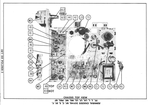 C223R16 Ch= 20Y4C; Admiral brand (ID = 2210210) Television