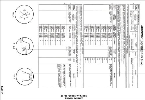 C2307Z Ch= 20X5EZ; Admiral brand (ID = 2641250) Television