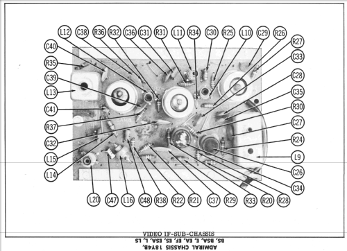 C23A1 Ch= 18Y4E; Admiral brand (ID = 2255360) Television