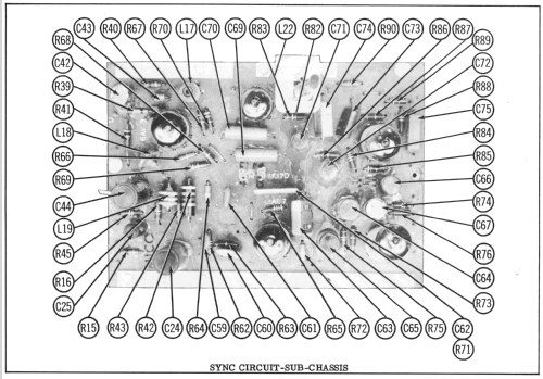 C23A8A Ch= 18Y4ESA; Admiral brand (ID = 2256175) Televisión